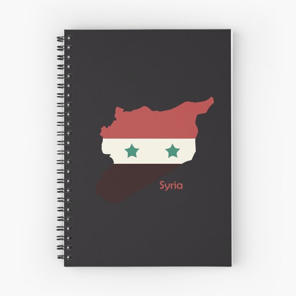 Artikelvorschau, Syrien Flagge und Karte entworfen und verkauft von Marwative ..