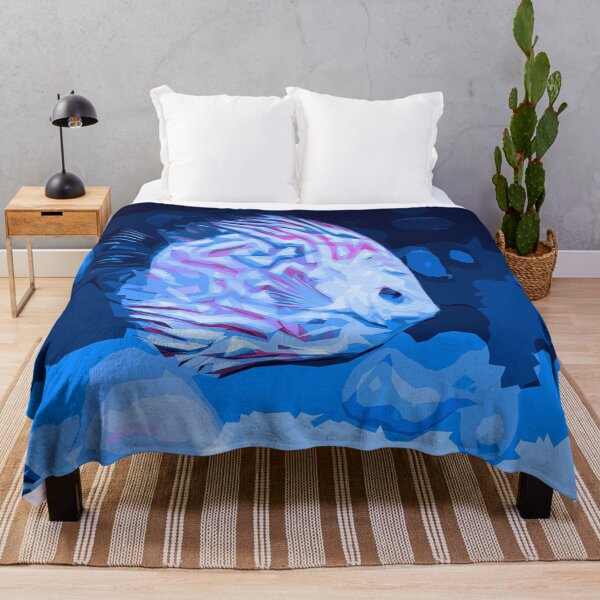 Artikelvorschau, Fische im blauen Meer. Inspiriert vom Meer im Blauen Meer entworfen und verkauft von Fersan.
