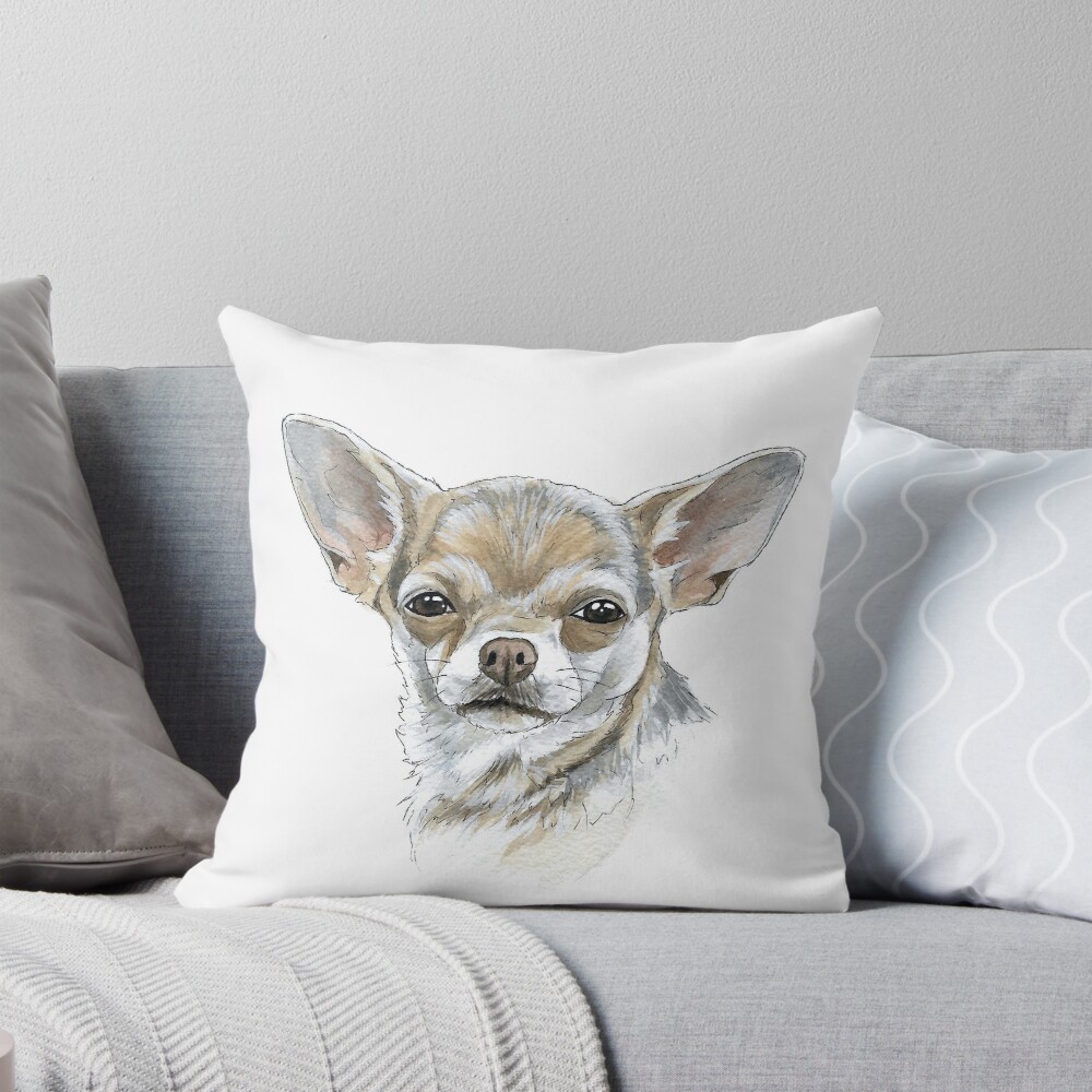 Item preview, Throw Pillow designed and sold by RozThompsonArt.