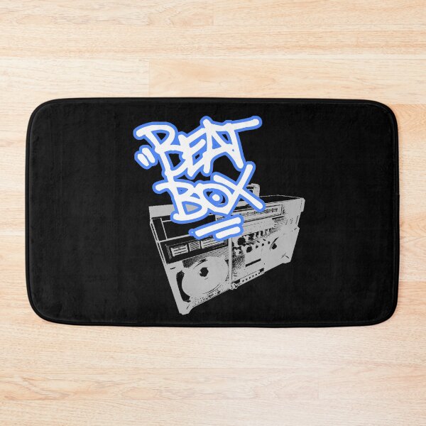 Item preview, 80s retro beat box graffiti with old hip hop boombox designed and sold by Denis Rösler.