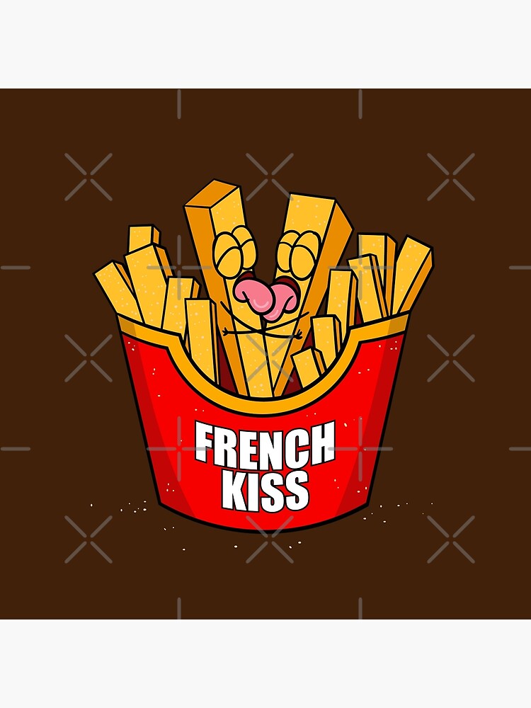 French Fries Kiss Poster For Sale By Adidabu Redbubble 0945