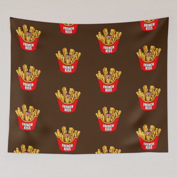 Item preview, French Fries Kiss designed and sold by adidabu.