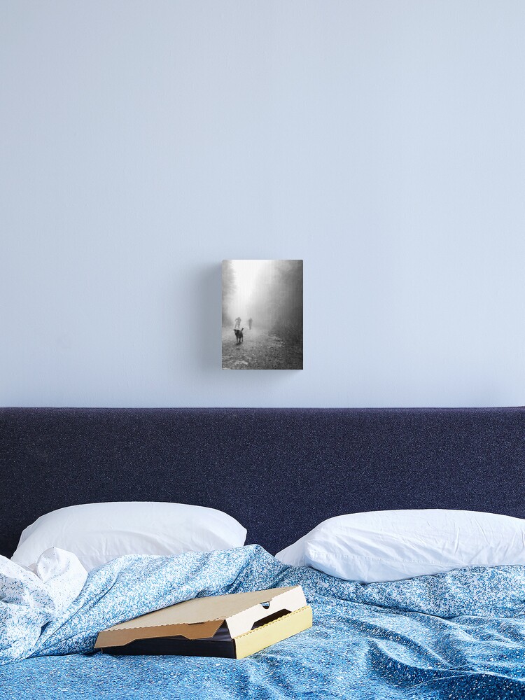 Thumbnail 1 of 3, Canvas Print, Fog Dog -Mt Fromme, winter ‘08 designed and sold by car1edb.