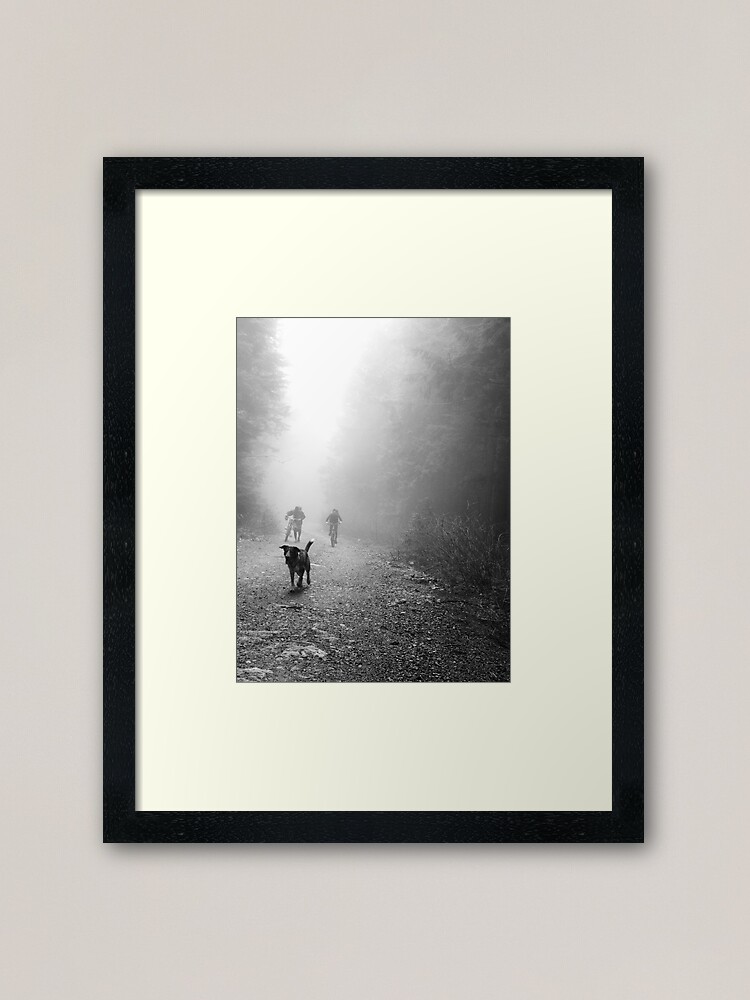 Thumbnail 1 of 7, Framed Art Print, Fog Dog -Mt Fromme, winter ‘08 designed and sold by car1edb.