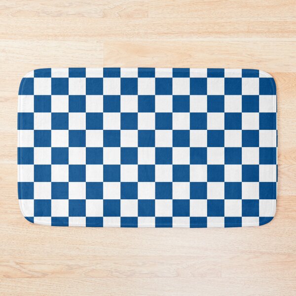 Item preview, Deep Blue + White Checkerboard designed and sold by ravcnclaw.