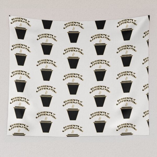 Item preview, Currently Caffeinating designed and sold by SerpentSkyArts.