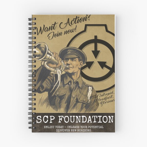 Item preview, SCP Foundation Recruitment Poster designed and sold by VoyagerOfTime.