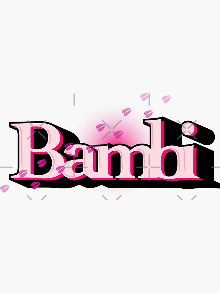 Bambi Lesbian Pride Sticker For Sale By Silentvergo Redbubble