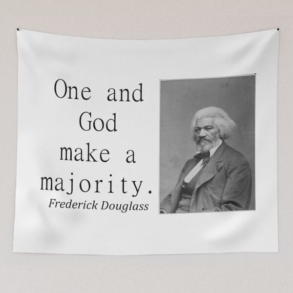 Item preview, One And God - Frederick Douglass designed and sold by CrankyOldDude.