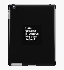 valuable iPad Case/Skin