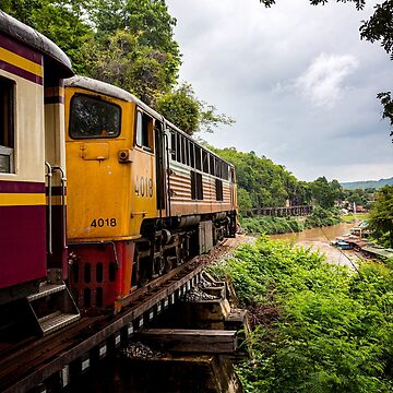 Artwork thumbnail, Tham Krasae Railway by darren-j-mcleod