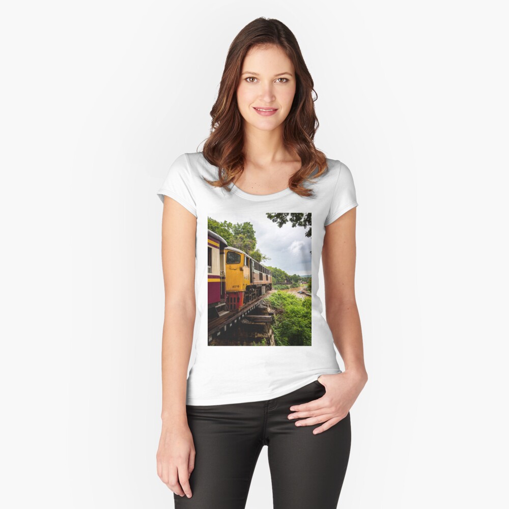 Item preview, Fitted Scoop T-Shirt designed and sold by darren-j-mcleod.