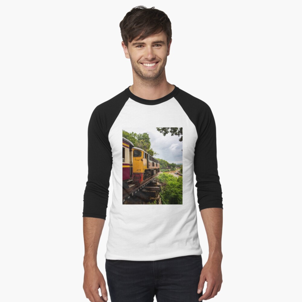 Item preview, Baseball ¾ Sleeve T-Shirt designed and sold by darren-j-mcleod.