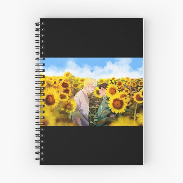 Item preview, Banana Fish - Ash and Eiji in The Sunflower Field designed and sold by MykaAndSalmon.