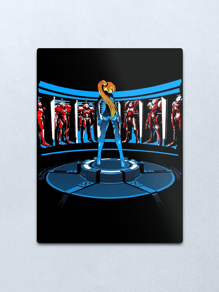 Alternate view of Iron Aran Metal Print