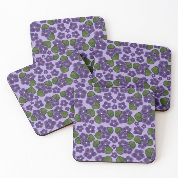 Item preview, Purple Violets Pattern designed and sold by Gsallicat.