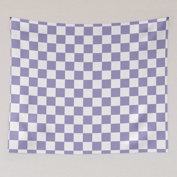 Item preview, Purple + White Checkerboard designed and sold by ravcnclaw.