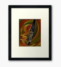 Simplistic Symphony 1 Framed Print