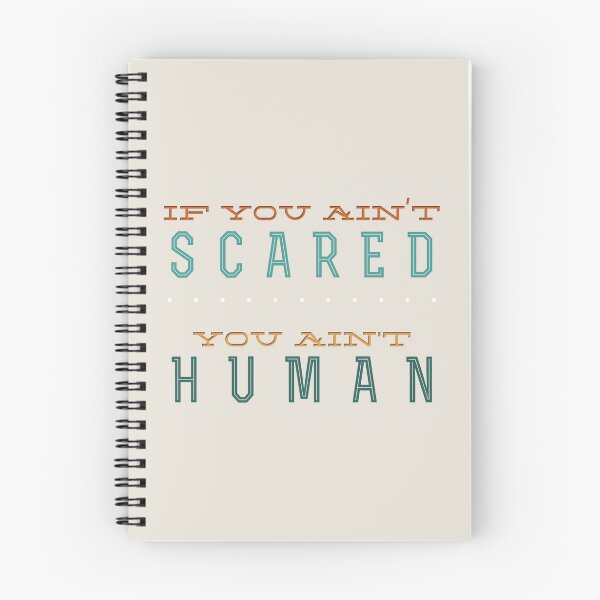 Item preview, If you ain't scared... you ain't human designed and sold by forbiddenforest.