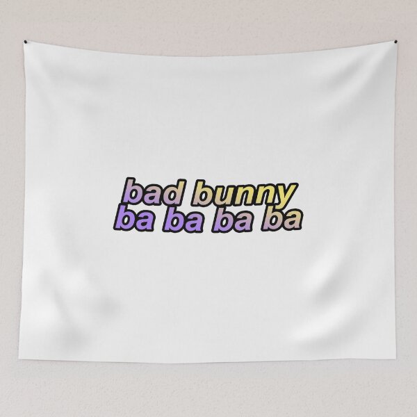 Item preview, bad bunny ba ba ba ba – purple/yellow designed and sold by dalvago.