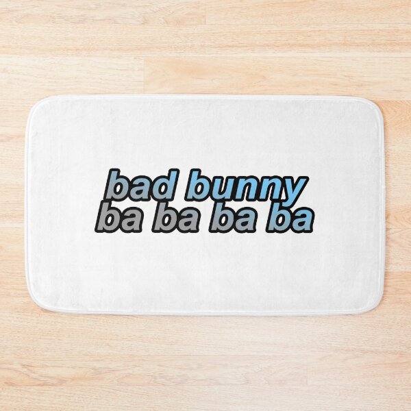 Item preview, bad bunny ba ba ba ba – gray/blue designed and sold by dalvago.