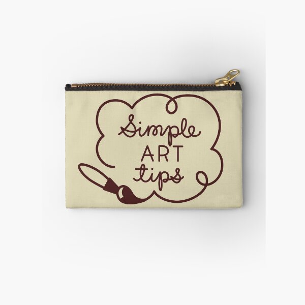 Item preview, Simple Art Tips Logo designed and sold by Carolina Pineda.