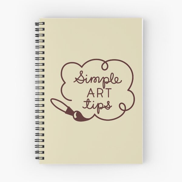 Item preview, Simple Art Tips Logo designed and sold by Carolina Pineda.