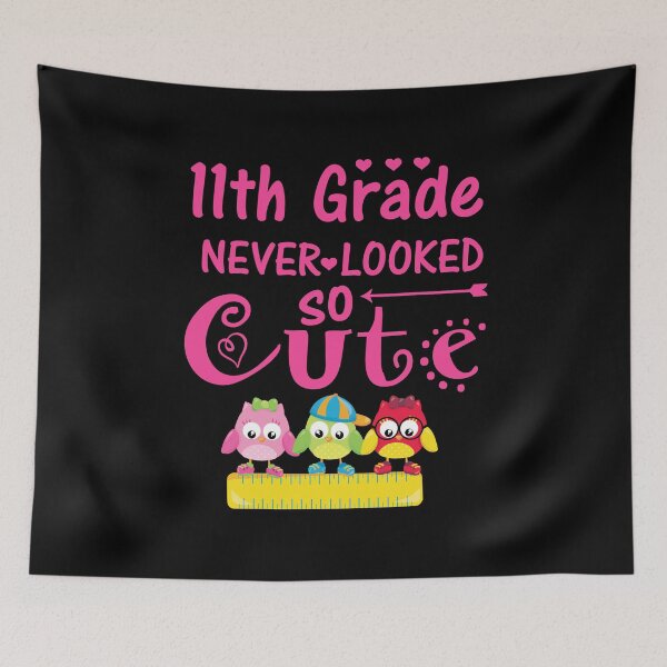 Item preview, Eleventh Grade Never Looked So Cute Back To School Design designed and sold by SpiritWestDesig.