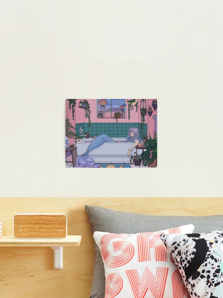 Thumbnail 1 of 3, Photographic Print, Urban Mermaid designed and sold by Kelsey Smith.