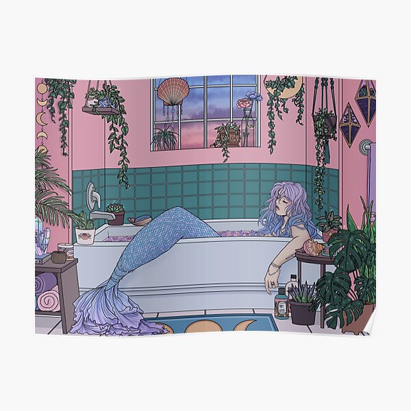 Urban Mermaid Poster