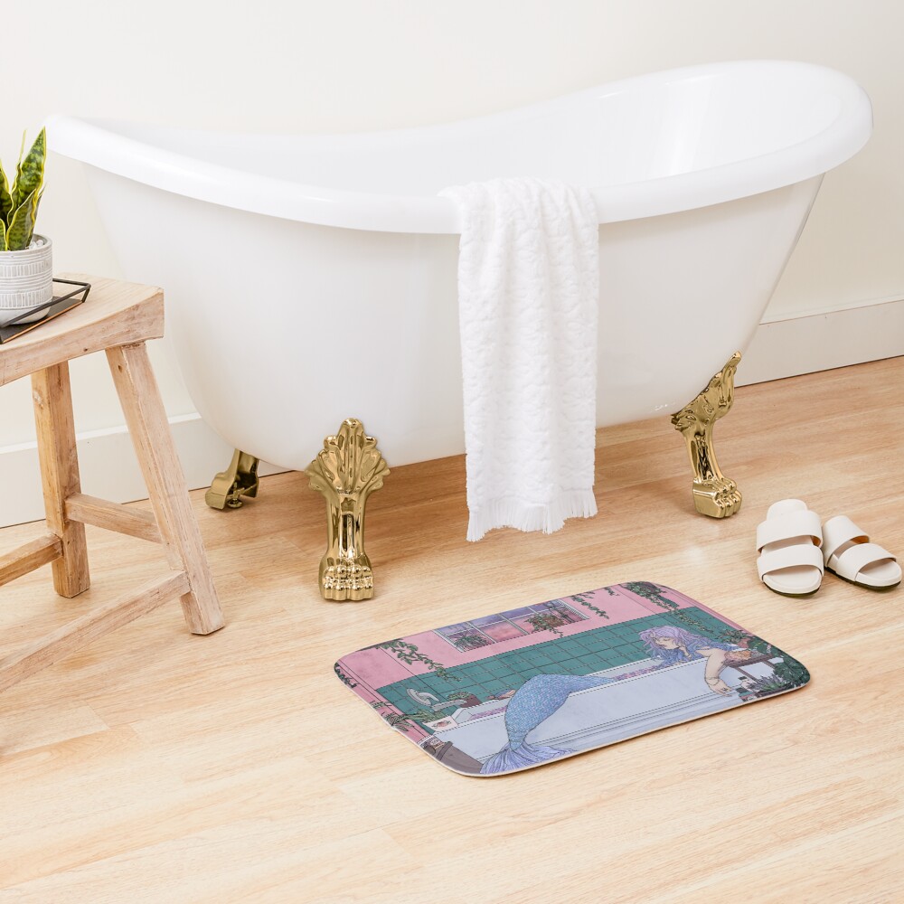 Urban Mermaid Bath Mat