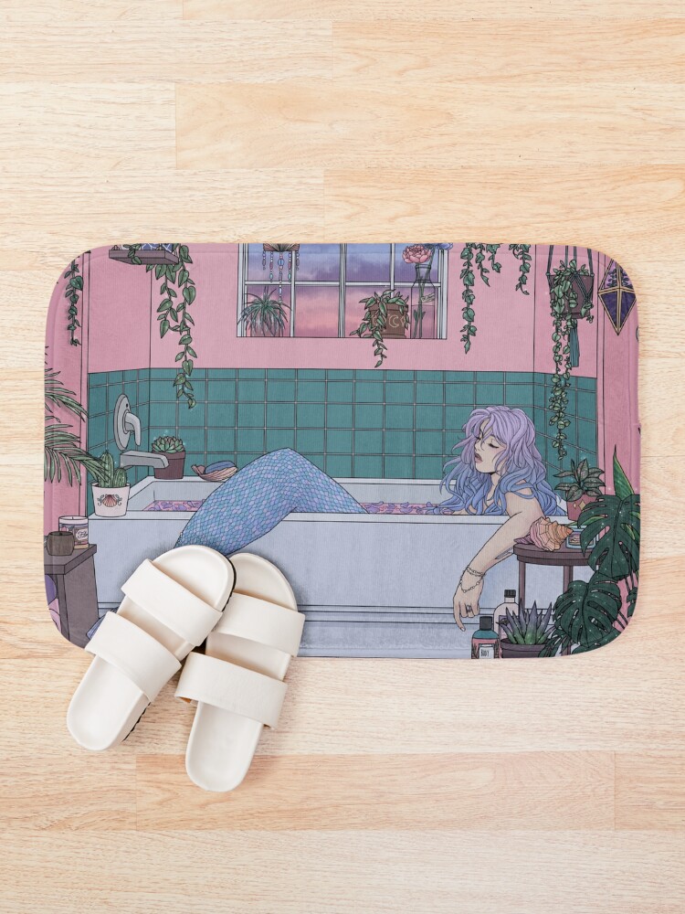 Alternate view of Urban Mermaid Bath Mat