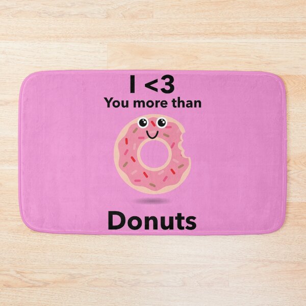 Item preview, I Heart you more than Donuts designed and sold by evlar.