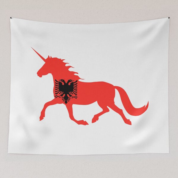 Item preview, Albanian Unicorn designed and sold by wickedcartoons.
