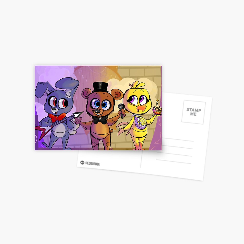 FNAF 1 Postcard for Sale by AngrySlowpoke