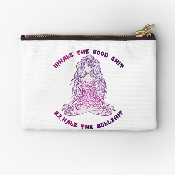 Inspirez la bonne merde, Expirez les conneries (blanc) Pochette