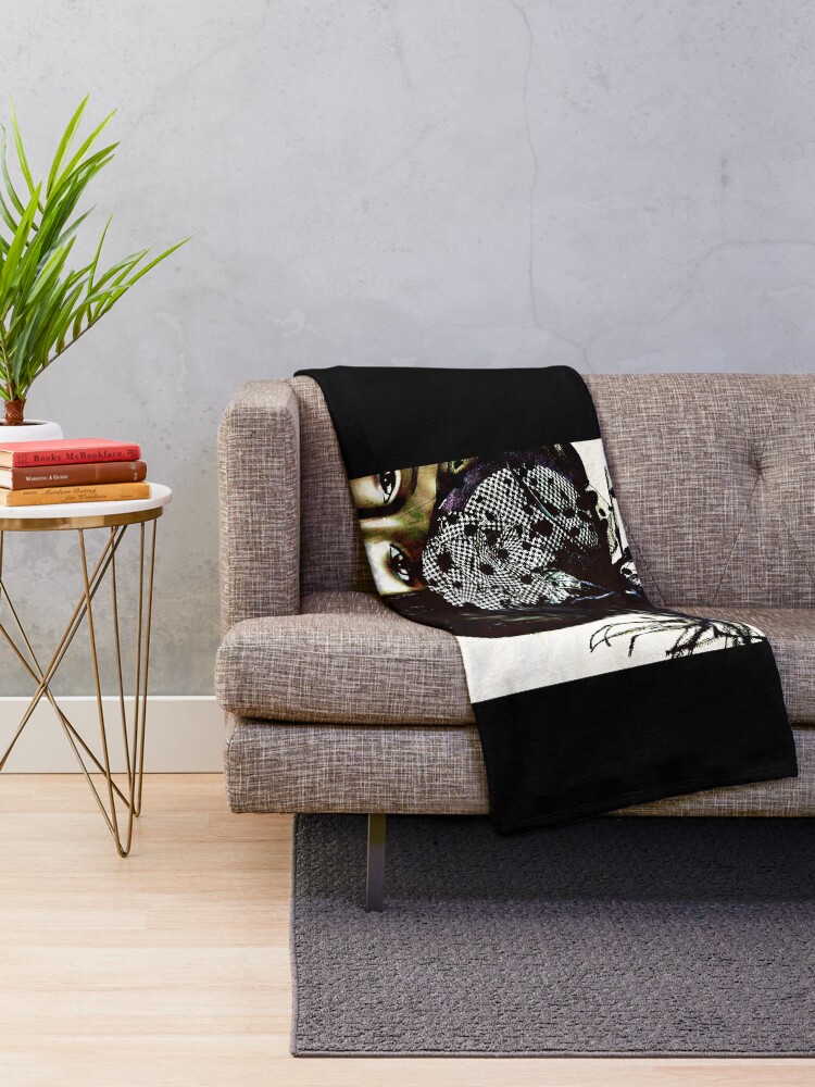 Alternate view of Fashion Gift - Style Warrior - Dollhouse Collection - Fashion Blogger Present Throw Blanket