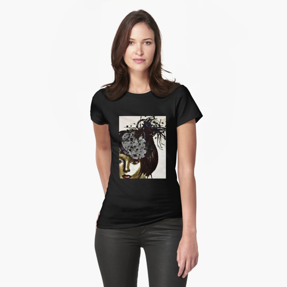 Item preview, Fitted T-Shirt designed and sold by OneDayArt.