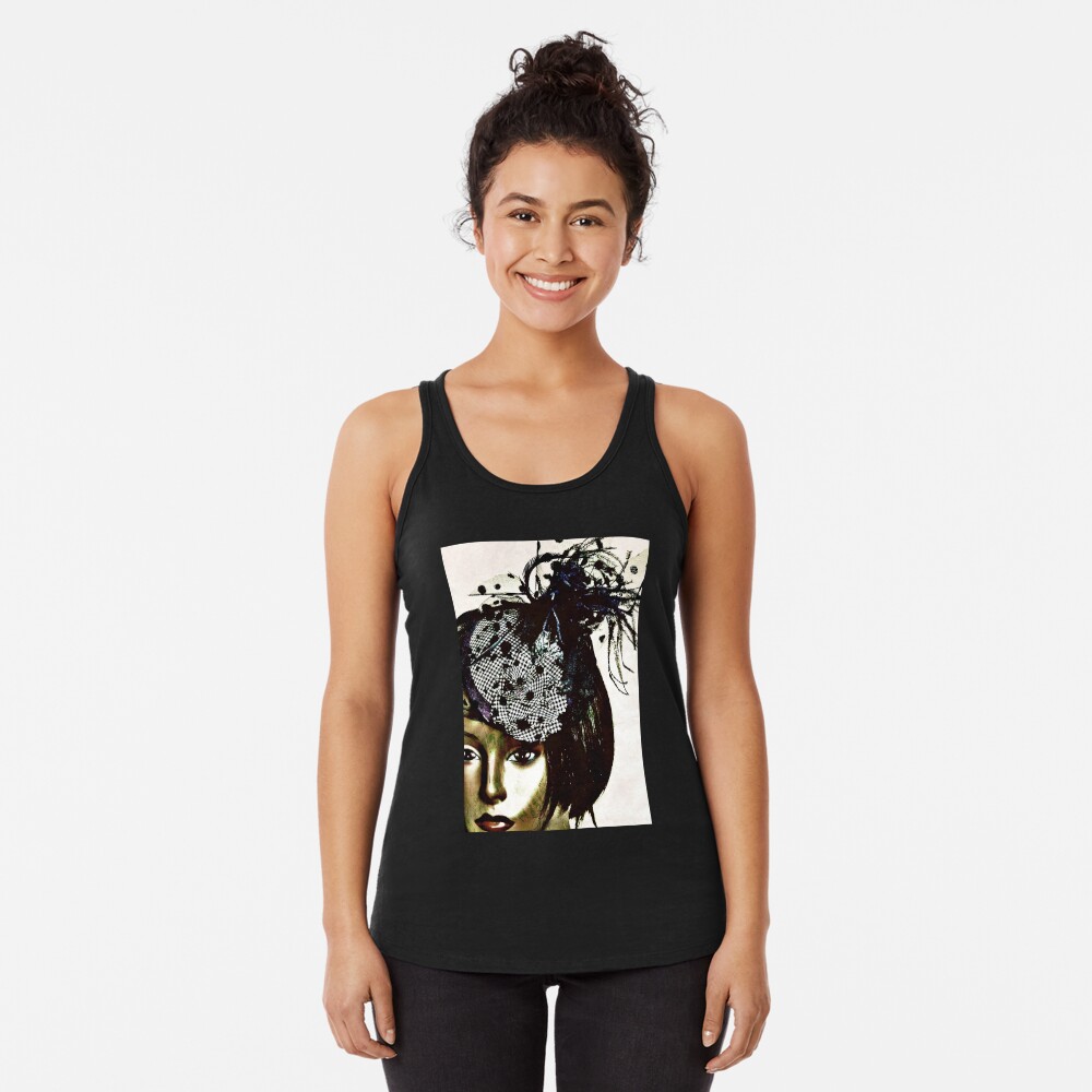 Item preview, Racerback Tank Top designed and sold by OneDayArt.