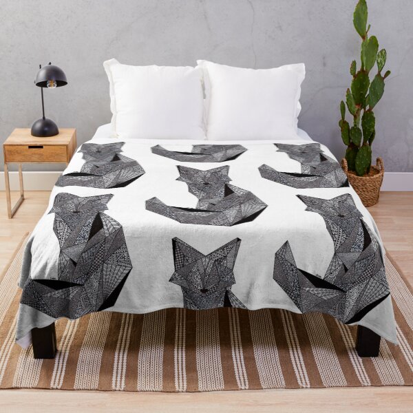 Item preview, Geometric Fox designed and sold by Skyetangles.
