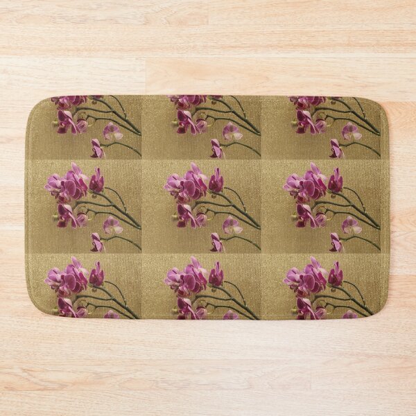 Item preview, Purple Phalenopsis Orchids with Sparkles of Gold designed and sold by LCAppling.