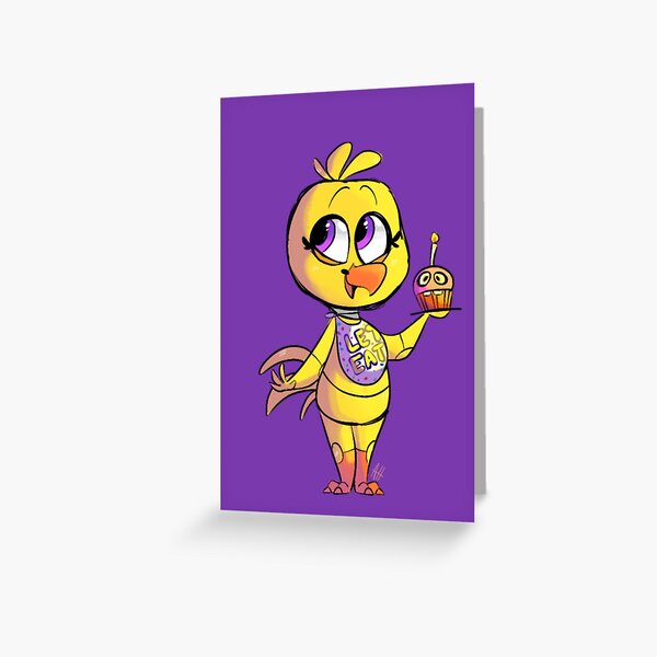 FNAF - Chica Greeting Card for Sale by SaiNeko08