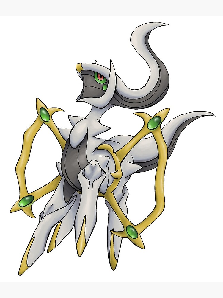 Arceus Greeting Card By Supersquillid Redbubble