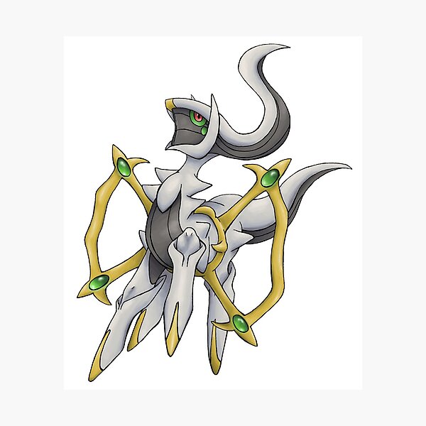 God Pokemon Wall Art Redbubble - roblox decal arceus