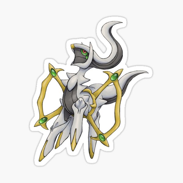 Arceus Sticker By Supersquillid Redbubble