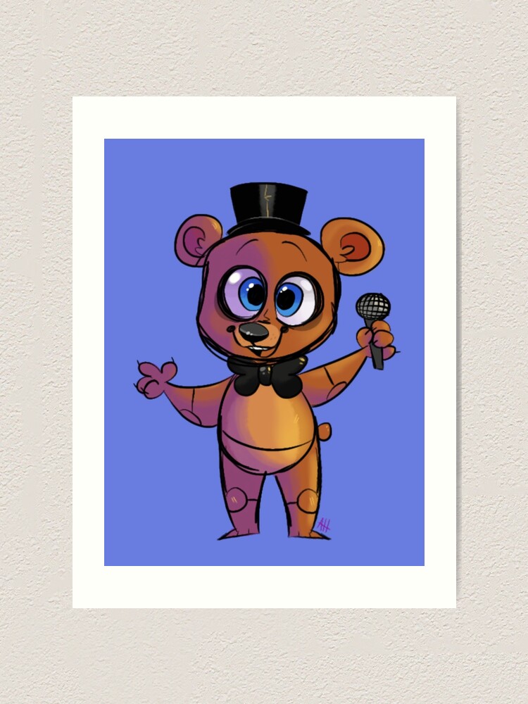 Fnaf 1 Freddy | Art Board Print