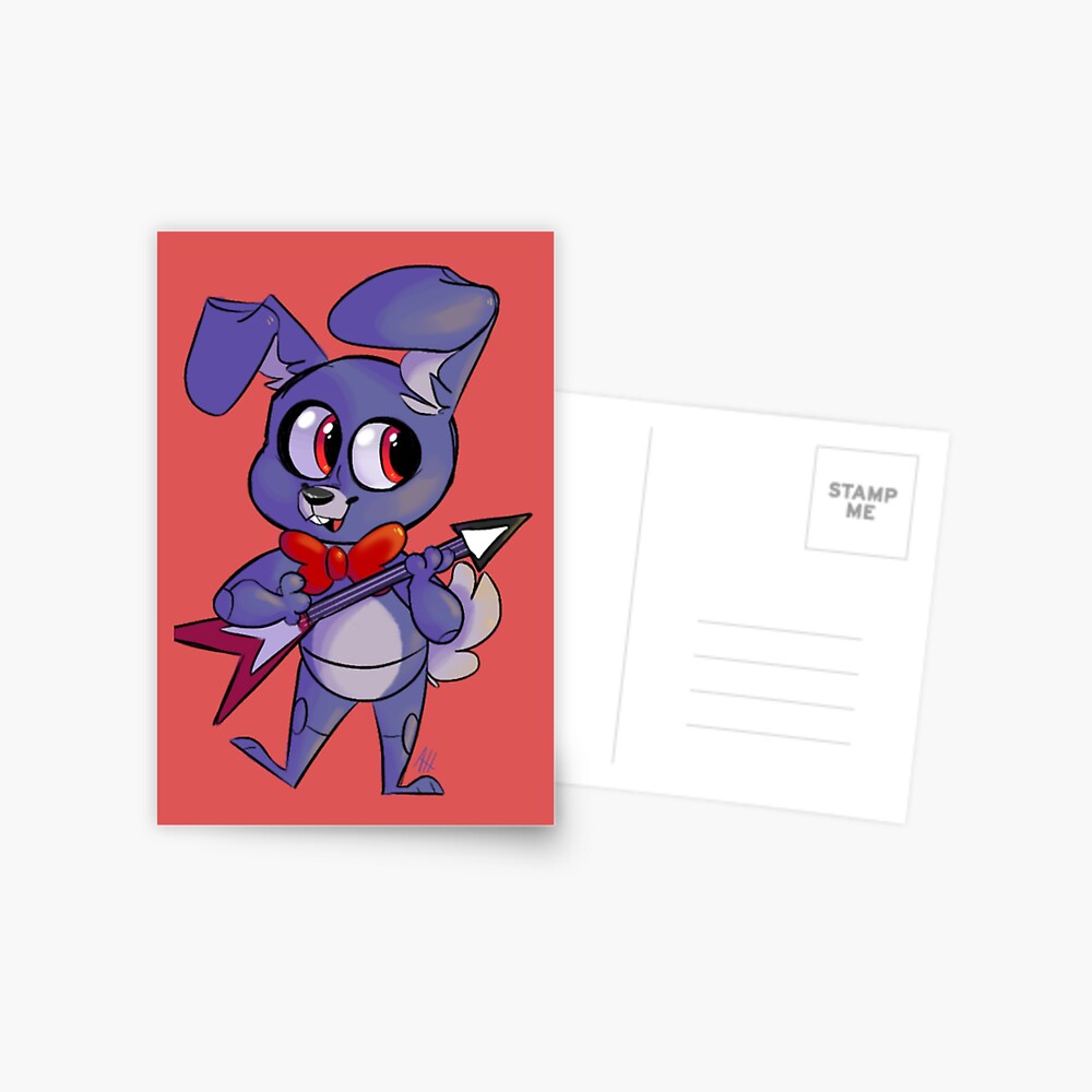 Fnaf 1 Bonnie Art Board Print for Sale by opthedragon