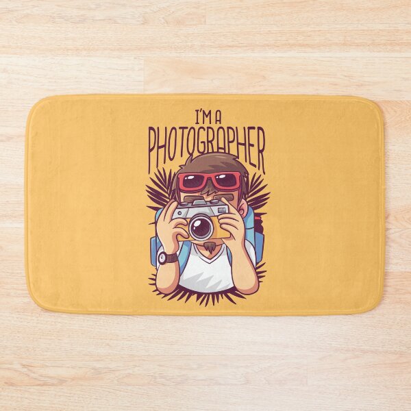 Item preview, Im A Photographer Shutterbug designed and sold by Cute and Funny Animal Art Designs.