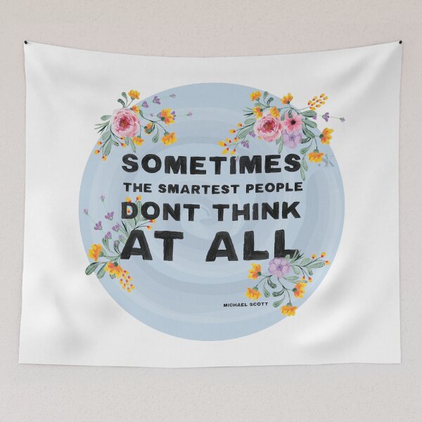 Item preview, The Office Michael Scott Quote  designed and sold by makeupaura.