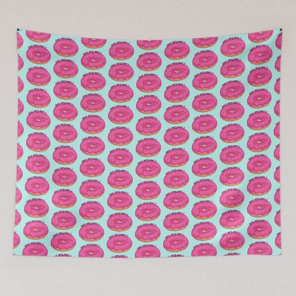 Item preview, Pink "donut worry about it" Sprinkled Donut designed and sold by emroccs.
